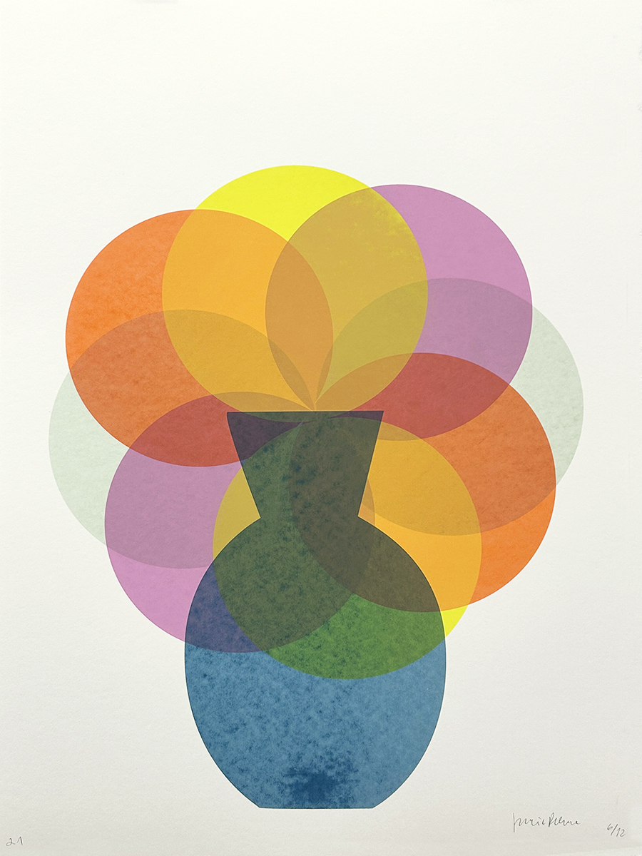 vases dots – screen print poster by nice print editions