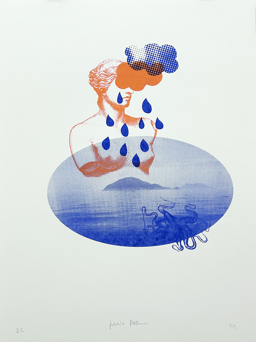 salina – screen print poster by nice print editions