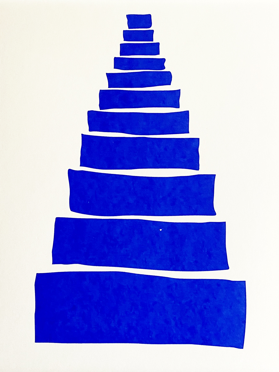 stairs – screen print poster by nice print editions