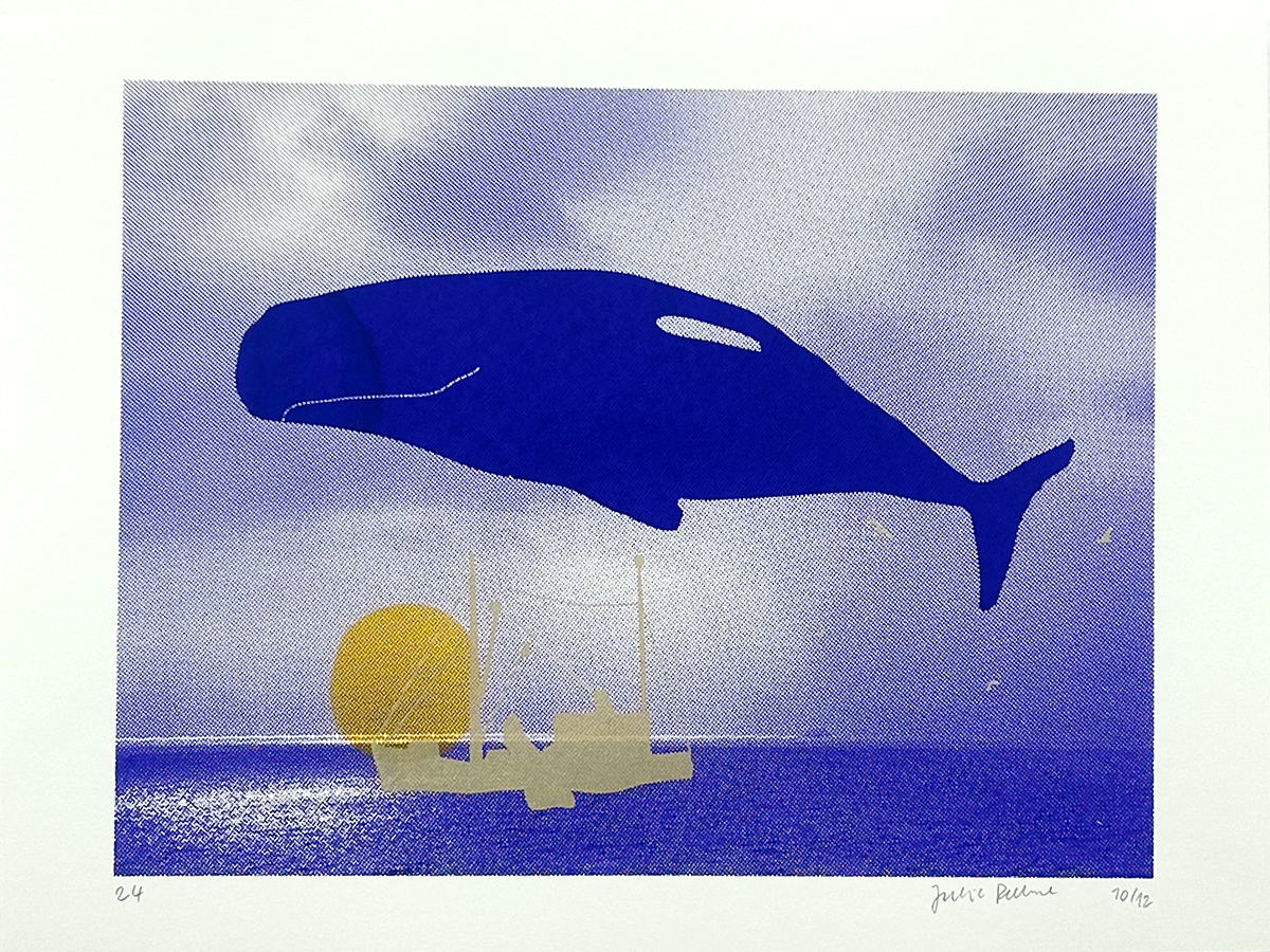 indigo wal – screen print poster by nice print editions