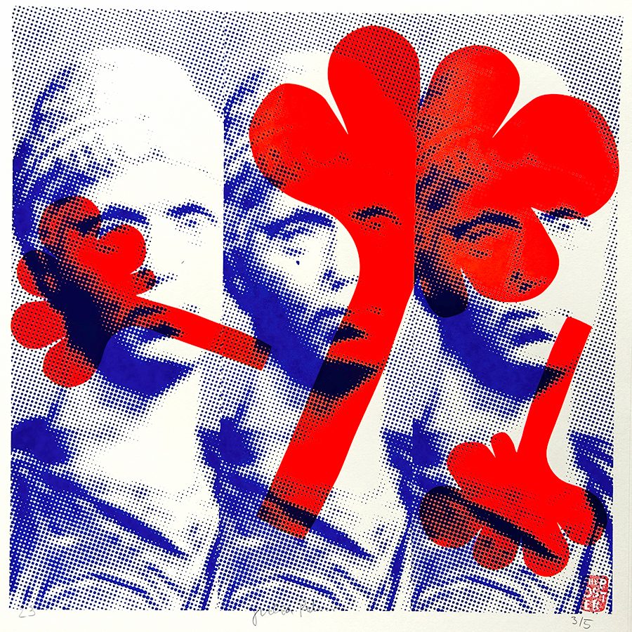 Girl Red – screen print poster by nice print editions