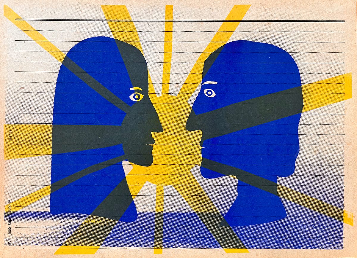 love 01 – screen print poster by nice print editions