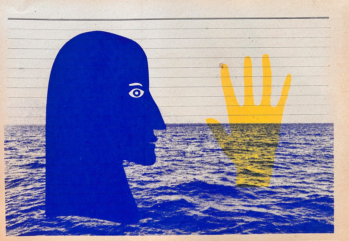 love 02 – screen print poster by nice print editions