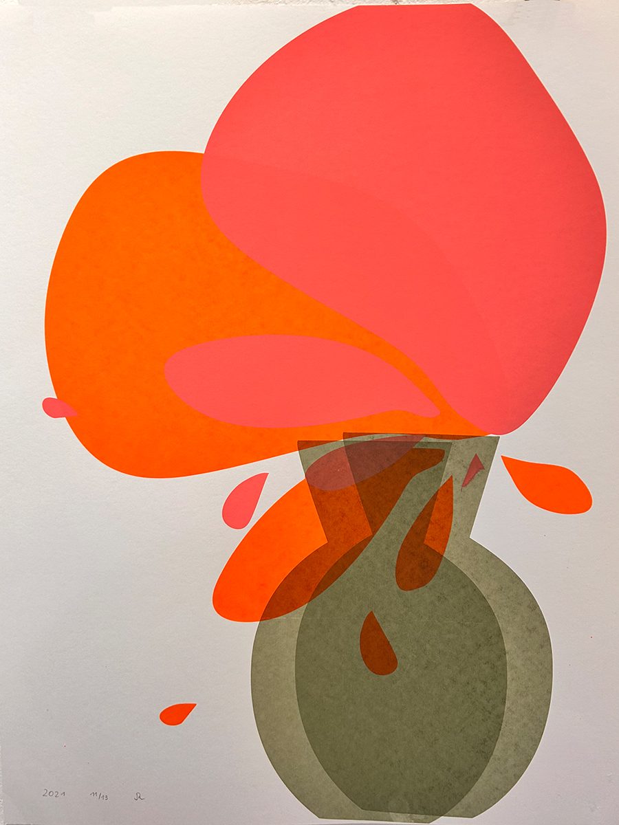 Splash 11 – screen print poster by nice print editions