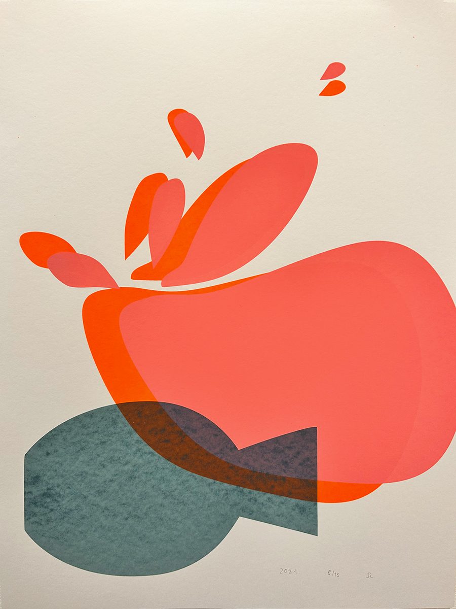 Splash 08 – screen print poster by nice print editions