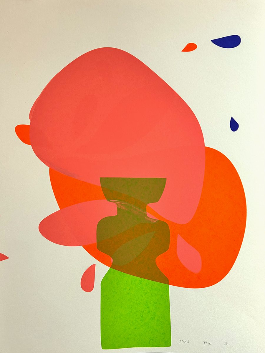Splash 07 – screen print poster by nice print editions