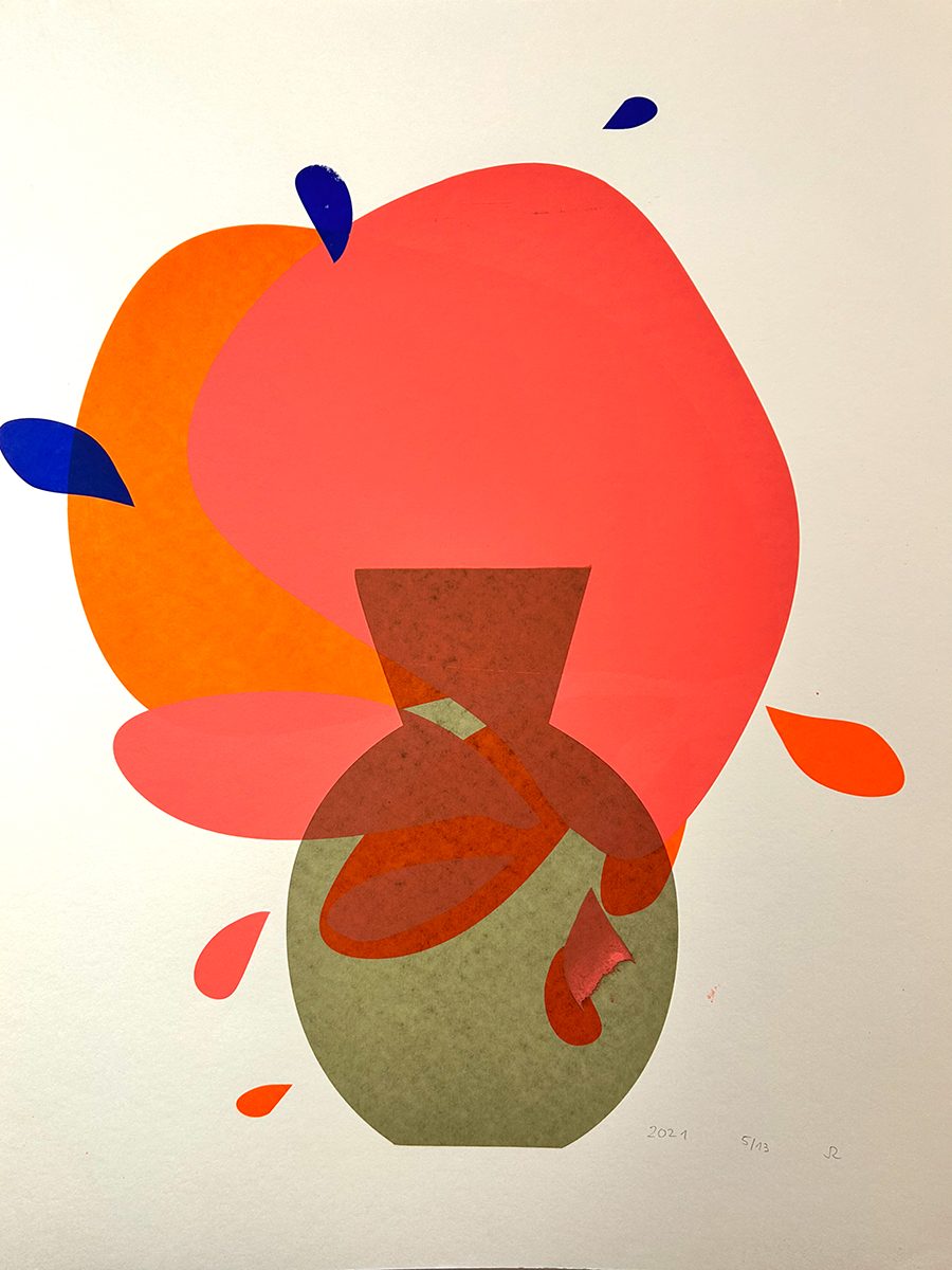 Splash 05 – screen print poster by nice print editions