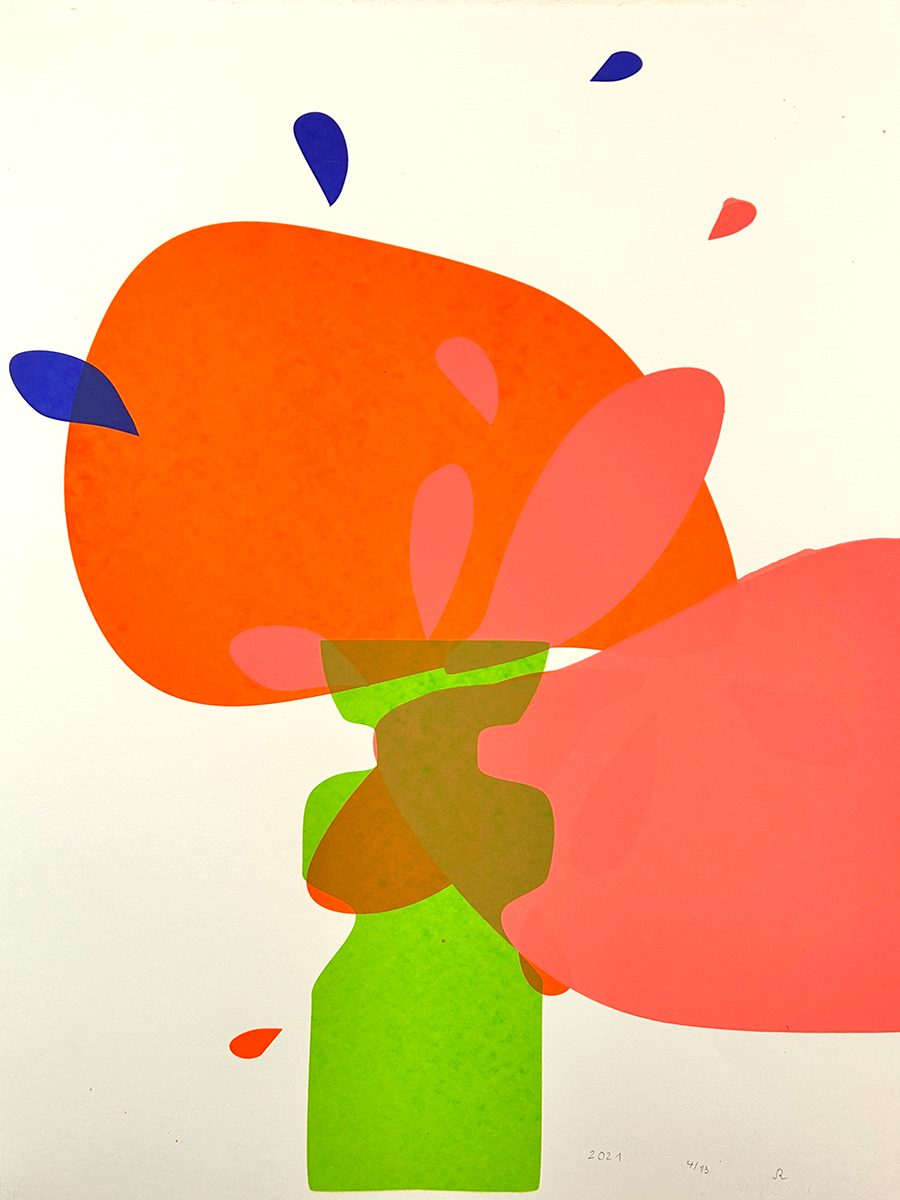 Splash 04 – screen print poster by nice print editions