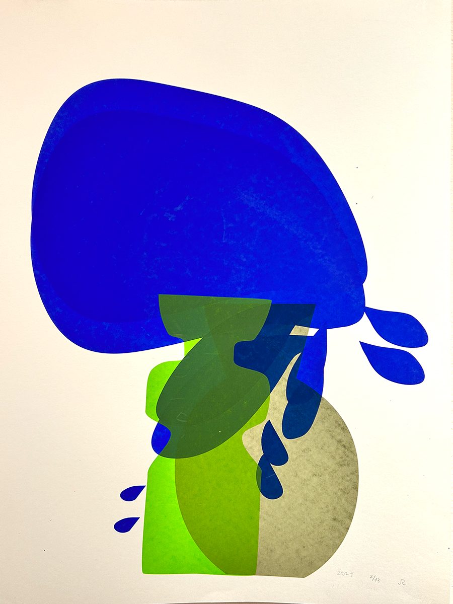 Splash 02 – screen print poster by nice print editions
