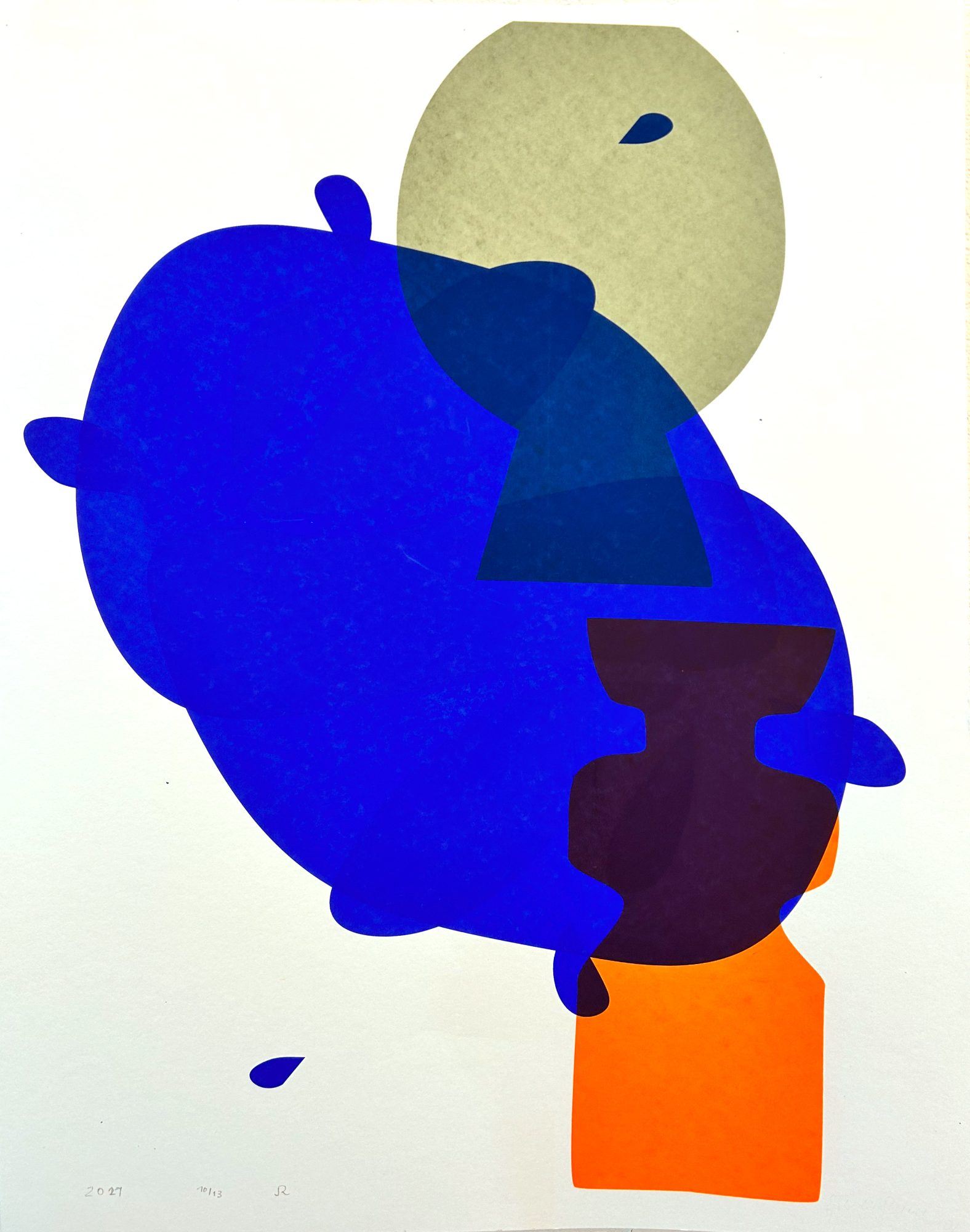 Splash 10 – screen print poster by nice print editions