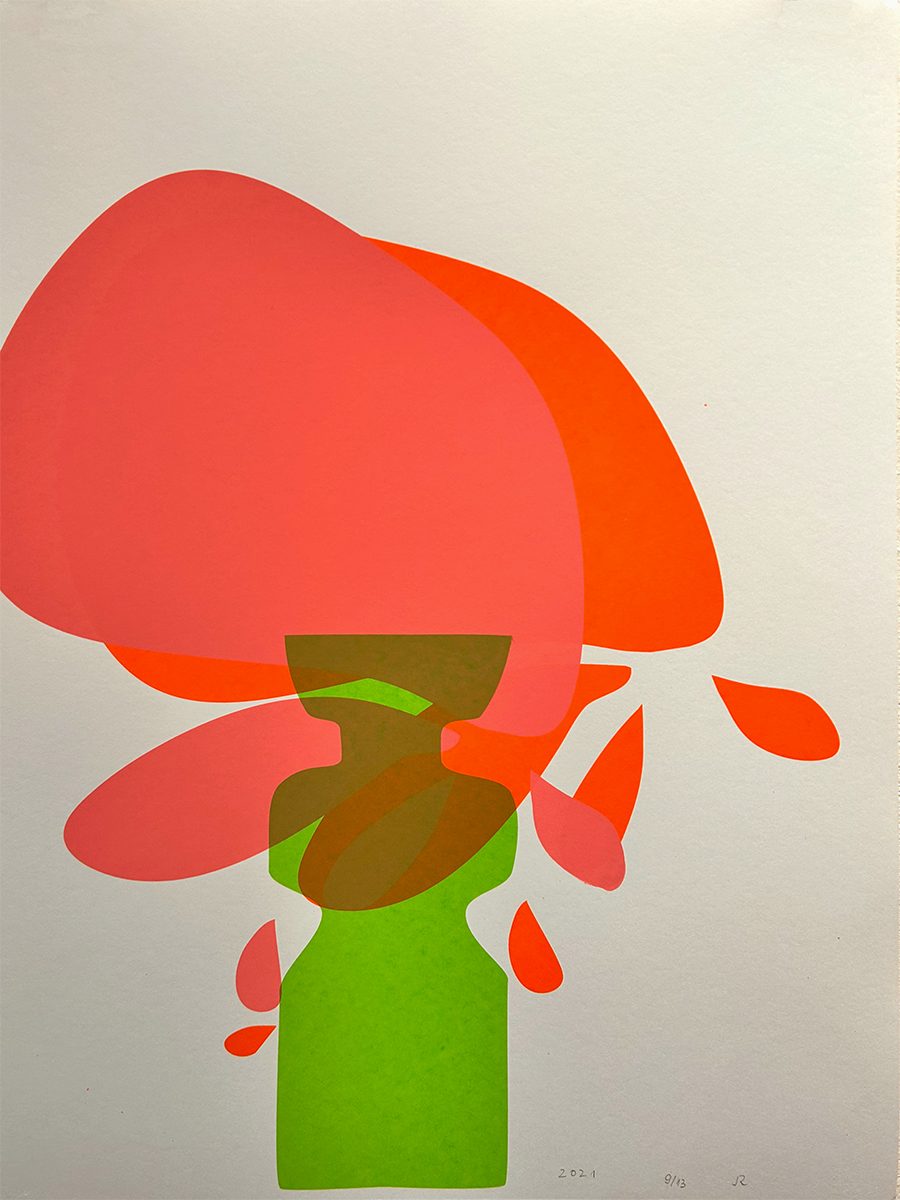 Splash 09 – screen print poster by nice print editions