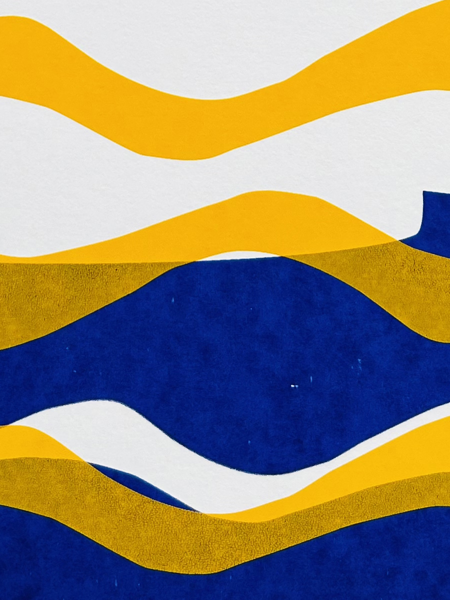 Blue Yellow Layer – nice print editions