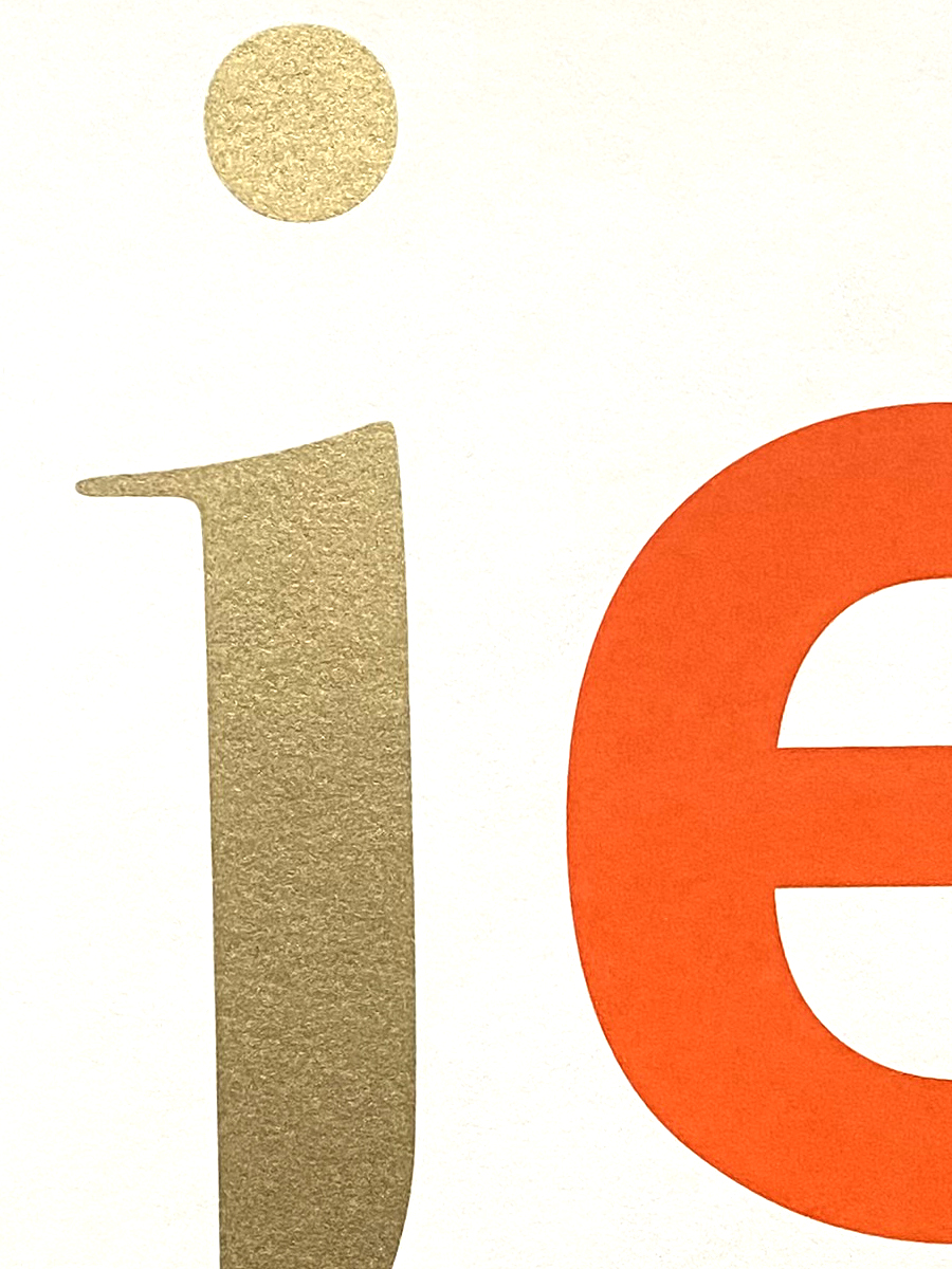 Words – nice print editions